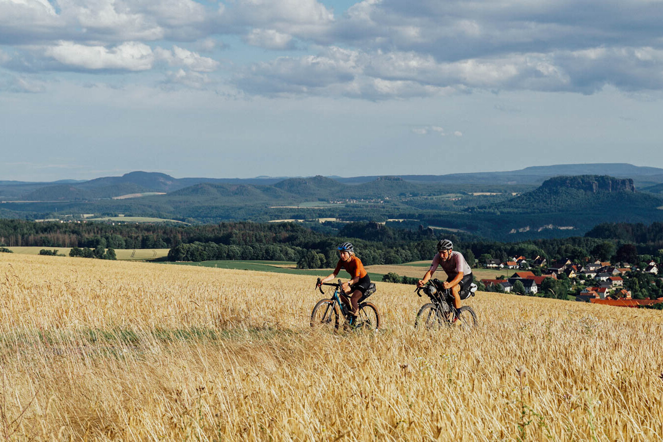 perfekter veloheld Sommertag