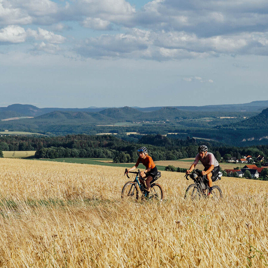 perfekter veloheld Sommertag