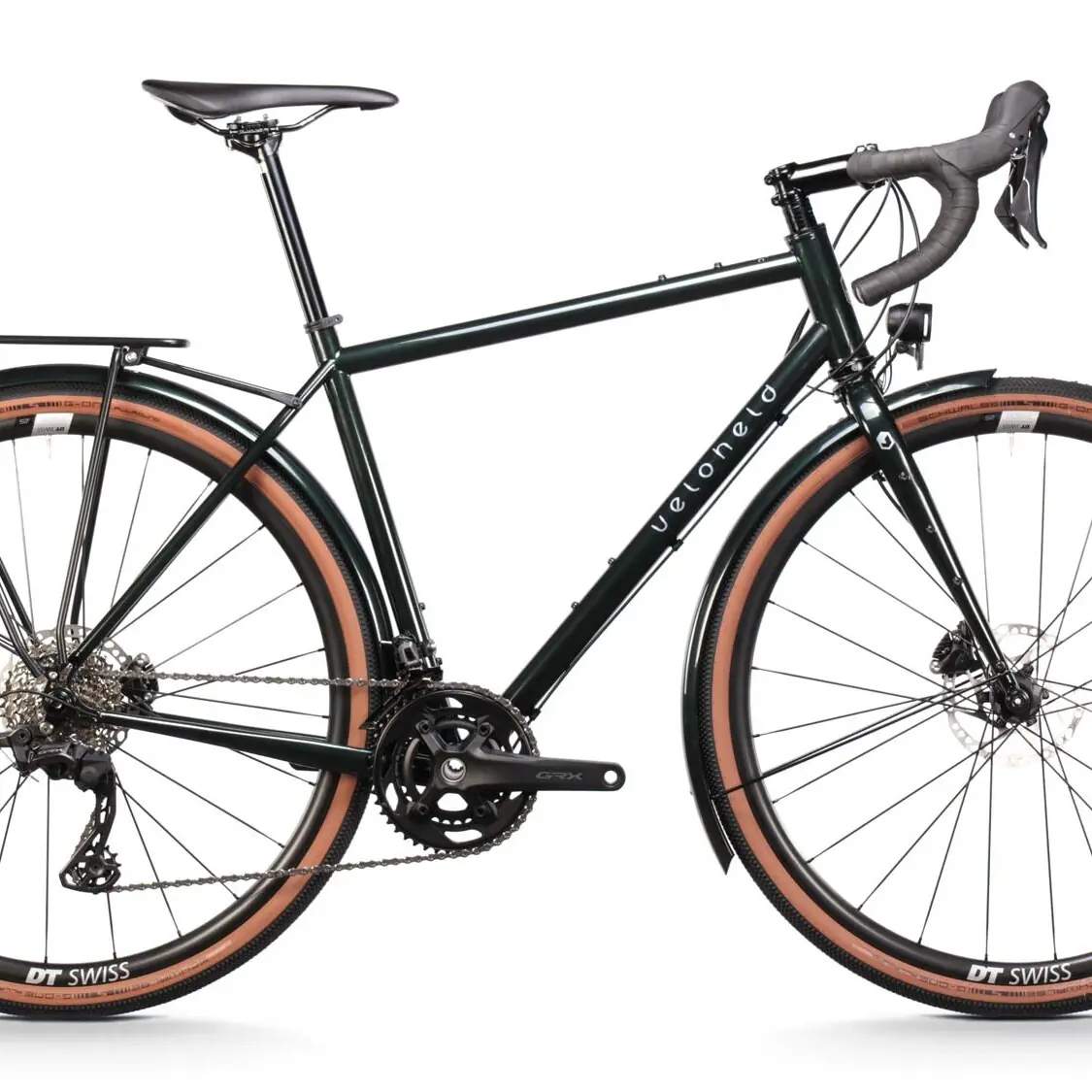 veloheld.iconX Gravelbike in Tourist Ausstattung